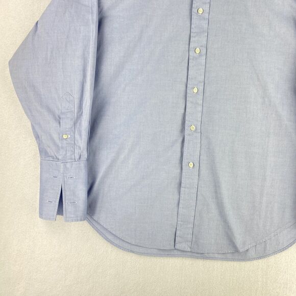 Polo Ralph Lauren Philip Men's 16.5 -33 Blue Oxford L Sleeve Button Down Shirt - Picture 7 of 16